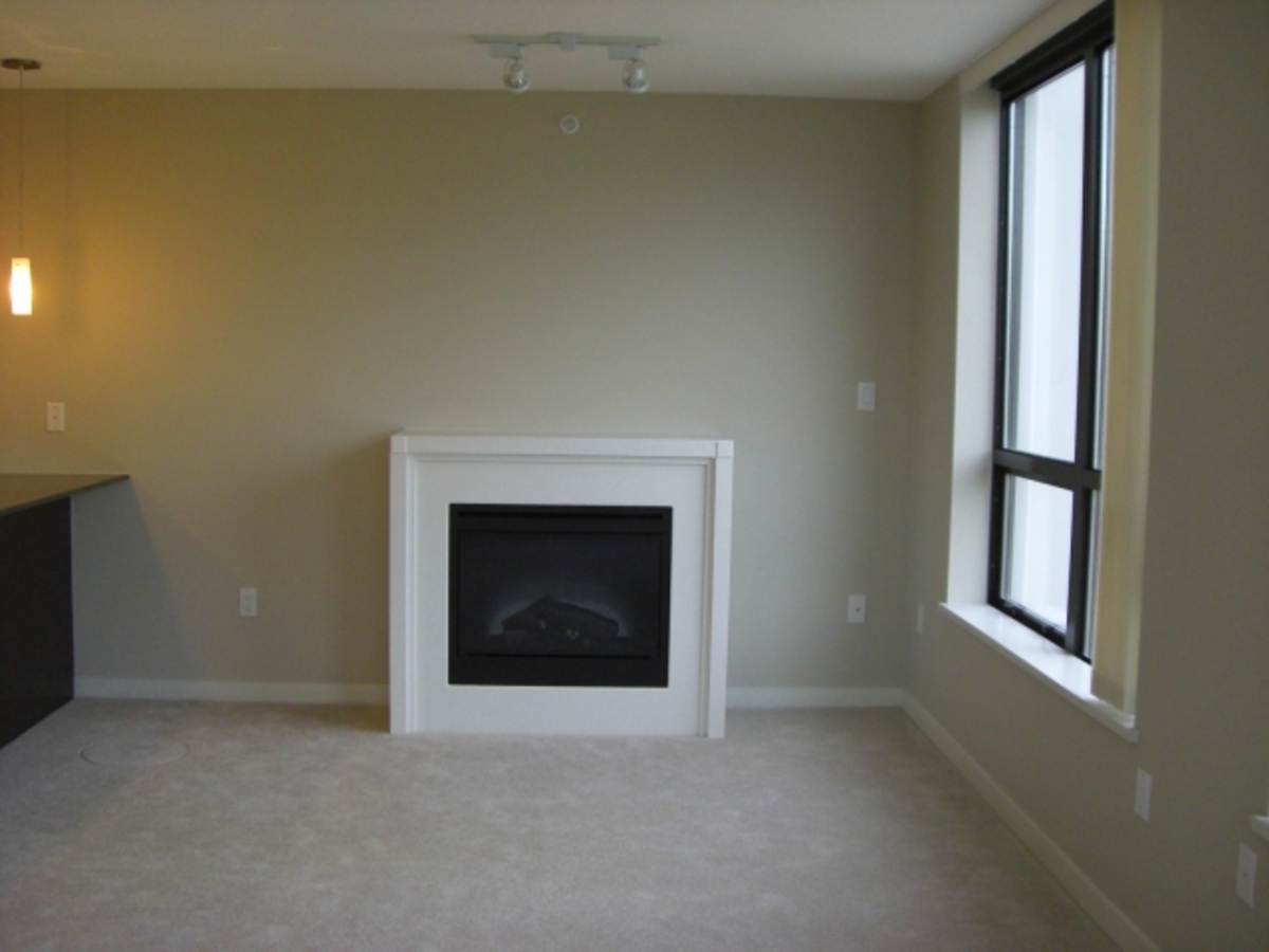 Living Room at 1002 - 2979 Glen Drive, Coquitlam Center, Coquitlam